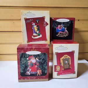 Keepsake Ornament 4 Hallmark Feliz Navidad Best Pals Our First Christmas Maxine